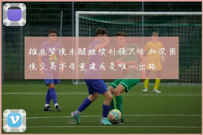 雄鹿梦境未醒继续补强只会加深困境交易字母重建或是唯一出路